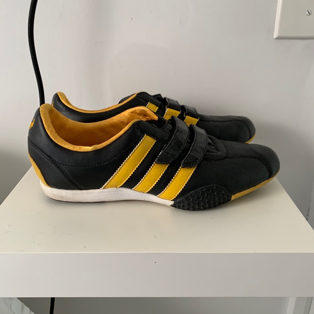 Adidas | Women’s 7.5 Black Yellow Sneakers